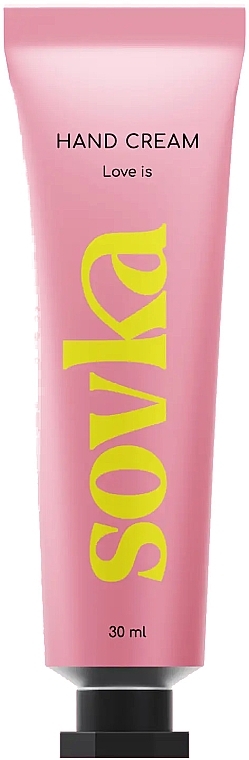 Крем для рук "Love is…" - Sovka Skincare Hand Cream  — фото N1