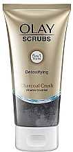 Парфумерія, косметика Детоксифікувальний скраб для обличчя з вугіллям - Olay Scrubs Detoxifying Charcoal Crush
