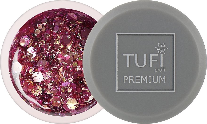 Гель-лак - Tufi Profi Premium Sparkle — фото N2