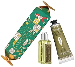 Парфумерія, косметика Набір - L'Occitane Verbena (sh/gel/30ml + h/cr/30ml)