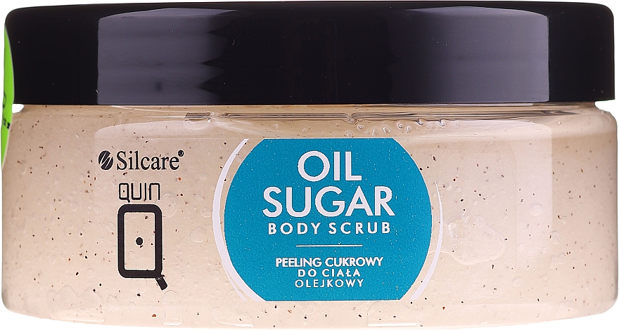 Масляный сахарный пилинг для тела - Silcare Quin Sugar Body Peel Oil — фото N1