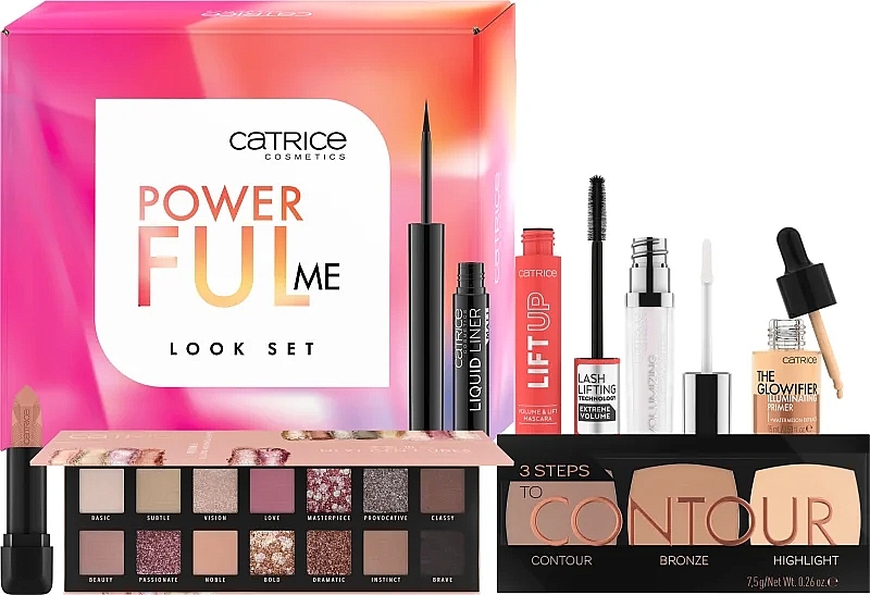 Набор для макияжа, 7 продуктов - Catrice Make up Look Set Powerful Me — фото N1