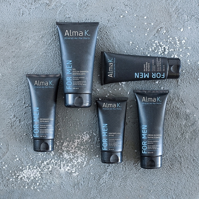 Восстанавливающий крем для бритья - Alma K. For Men Revitalizing Shaving Cream — фото N5