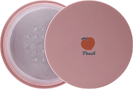 Прозрачная рассыпчатая пудра - Skinfood Peach Cotton Multi Finish Powder — фото N2