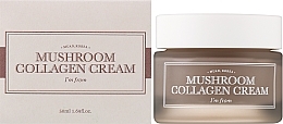 Ліфтинг-крем для обличчя з фітоколагеном - I'm From Mushroom Collagen Cream — фото N2