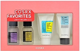 Духи, Парфюмерия, косметика Набор - Cosrx Favorites Best Sellers Set (f/ton/30ml + f/ess/30ml + face wash gel/20ml + f/lot/20ml)