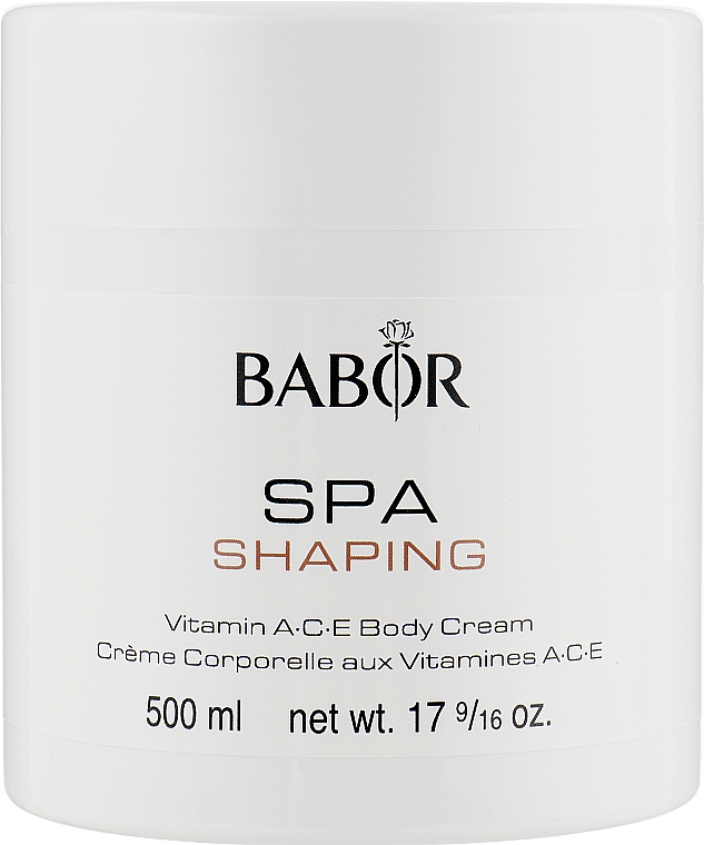 Крем для тела "С витаминами А, С, Е СПА-шейпинг" - Babor Vitamin ACE Body Cream — фото N4