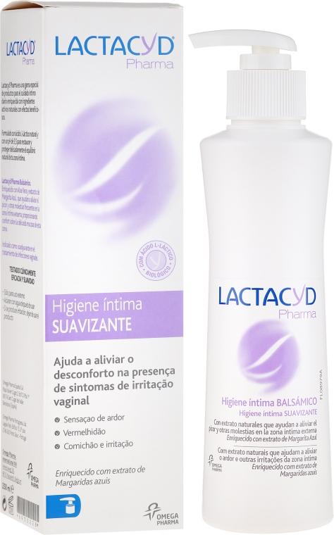 Успокаивающее средство для интимной гигиены - Lactacyd Pharma Soothing — фото N1