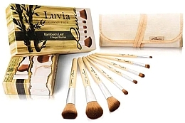 Парфумерія, косметика Набір пензлів для макіяжу, 8 шт. - Luvia Cosmetics Bamboo’s Leaf Brush Set