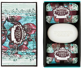 Парфумерія, косметика Набір мила в упаковці - Portus Cale Black Orchid Soap Set (soap/3x150g)