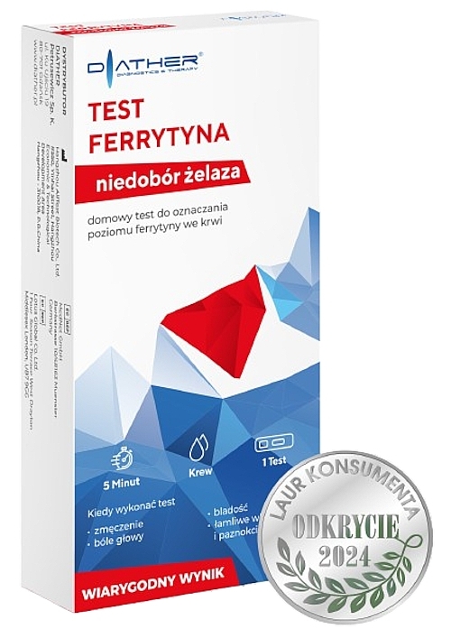 Тест на уровень ферритина - Diather Diagnostics & Therapy — фото N1