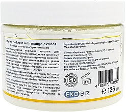 Низкомолекулярный морской коллаген с кленовым сиропом и экстрактом манго - Inly Marine Collagen With Mango Extract — фото N2
