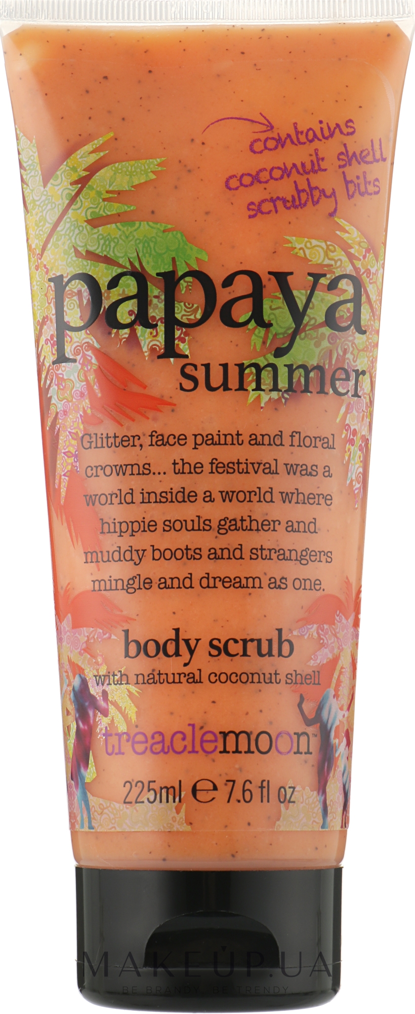 Скраб для тіла "Літня папая" - Treaclemoon Papaya Summer Body Scrub — фото 225ml