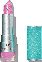 Помада для губ - Makeup Revolution I Heart Revolution Mystical Mermaids Lipstick — фото N2