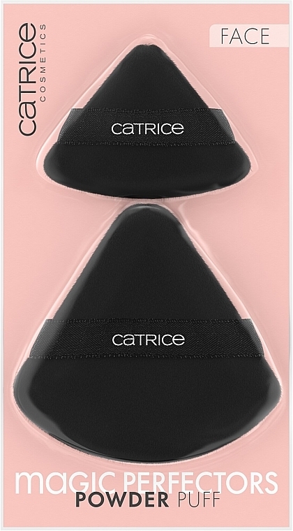 Пуховки для макияжа, 2 шт. - Catrice Magic Perfectors Powder Puff — фото N2