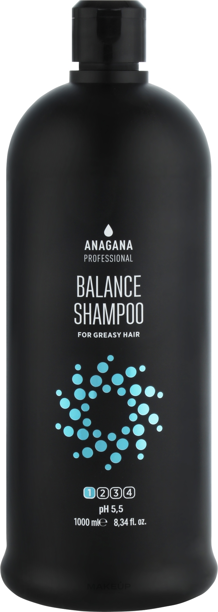 Шампунь "Баланс" для жирных волос - Anagana Professional Balance Shampoo For Greasy Hair — фото 1000ml