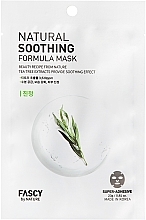 Духи, Парфюмерия, косметика Успокаивающая тканевая маска для лица - Fascy Natural Soothing Formula Mask