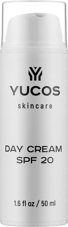 Увлажняющий, дневной крем SPF 20 для лица - Yucos Day Cream SPF 20 