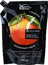 Жидкое мыло грейпфрутовое с глицерином - Energy of Vitamins (дой-пак) — фото N2