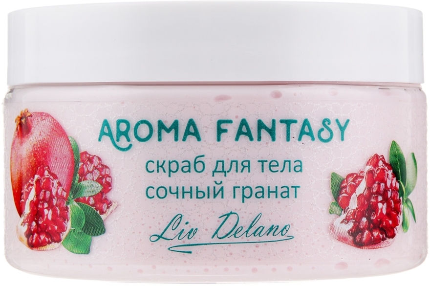 Скраб для тела "Сочный гранат" - Liv Delano Aroma Fantasy Bath Gel