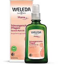 Олія для профілактики розтяжок, флакон з дозатором - Weleda Schwangerschafts-Pflegeol — фото N2