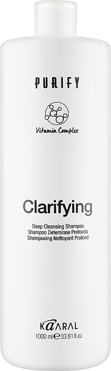 Шампунь для глубокой очистки волос - Kaaral Purify Shampoo — фото N3