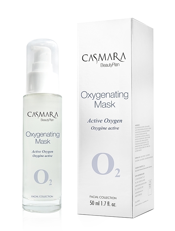 Киснева маска для обличчя - Casmara Oxygenatic Mask Active Oxygen — фото N2