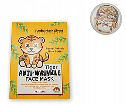 Тканинна маска "Тигр" - Wokali Animal Tiger Anti-Wrinkle Face Mask — фото N2