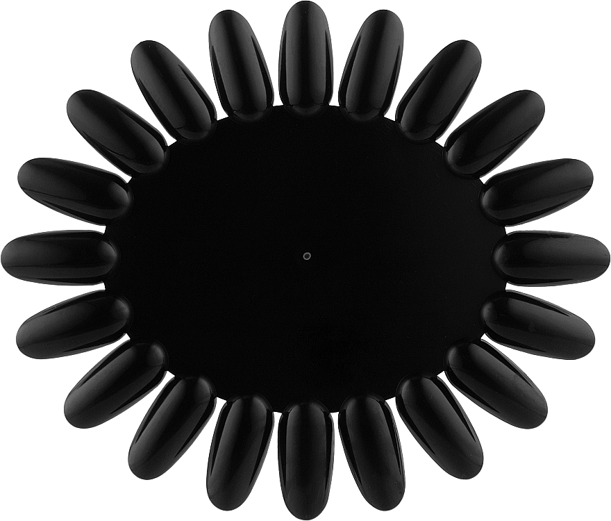 Палитра для лаков "Ромашка", черная - Avenir Cosmetics — фото N1