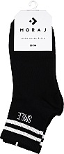 Парфумерія, косметика Жіночі шкарпетки, з вишивкою, чорні - Moraj Smile