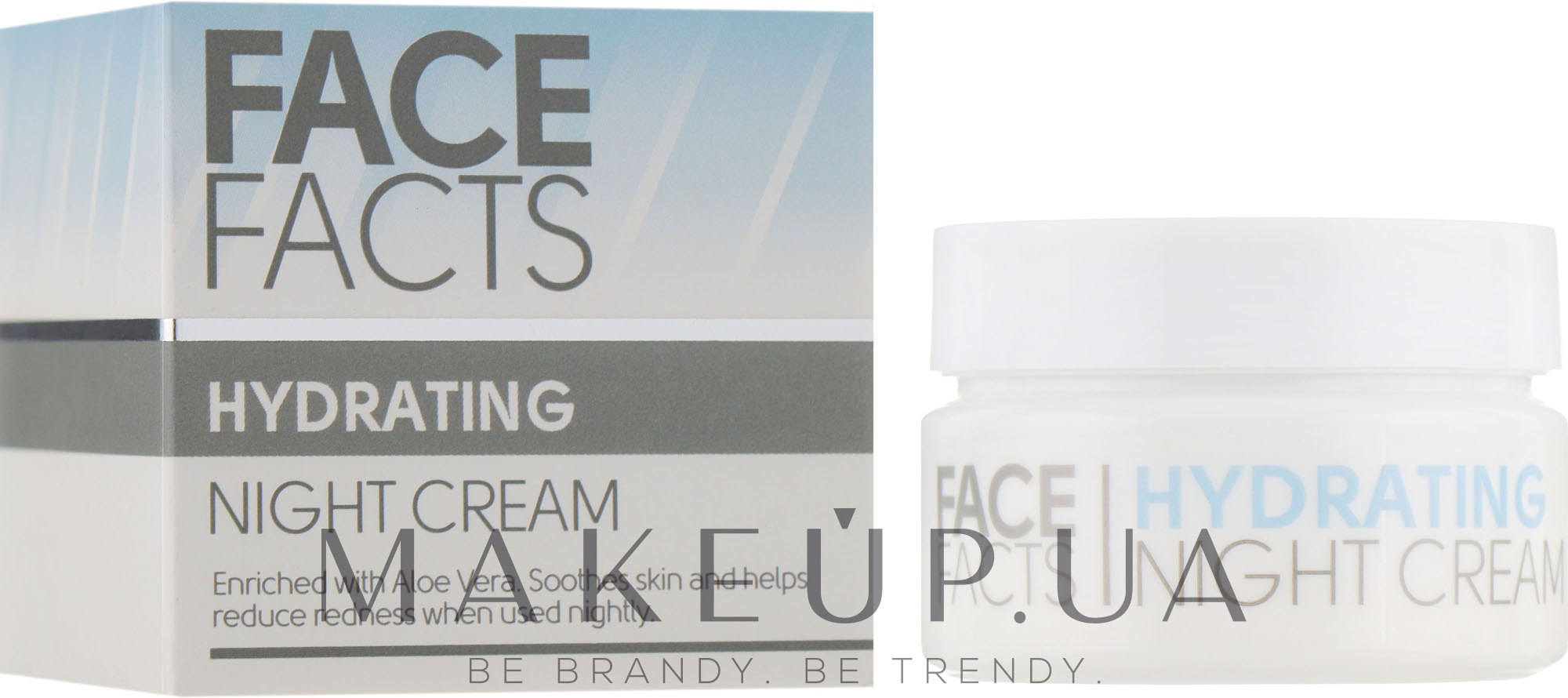 Нічний крем для обличчя - Face Facts Hydrating Night Cream — фото 50ml