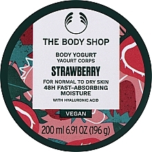 Йогурт для тела "Клубника" - The Body Shop Strawberry Body Yogurt  — фото N3