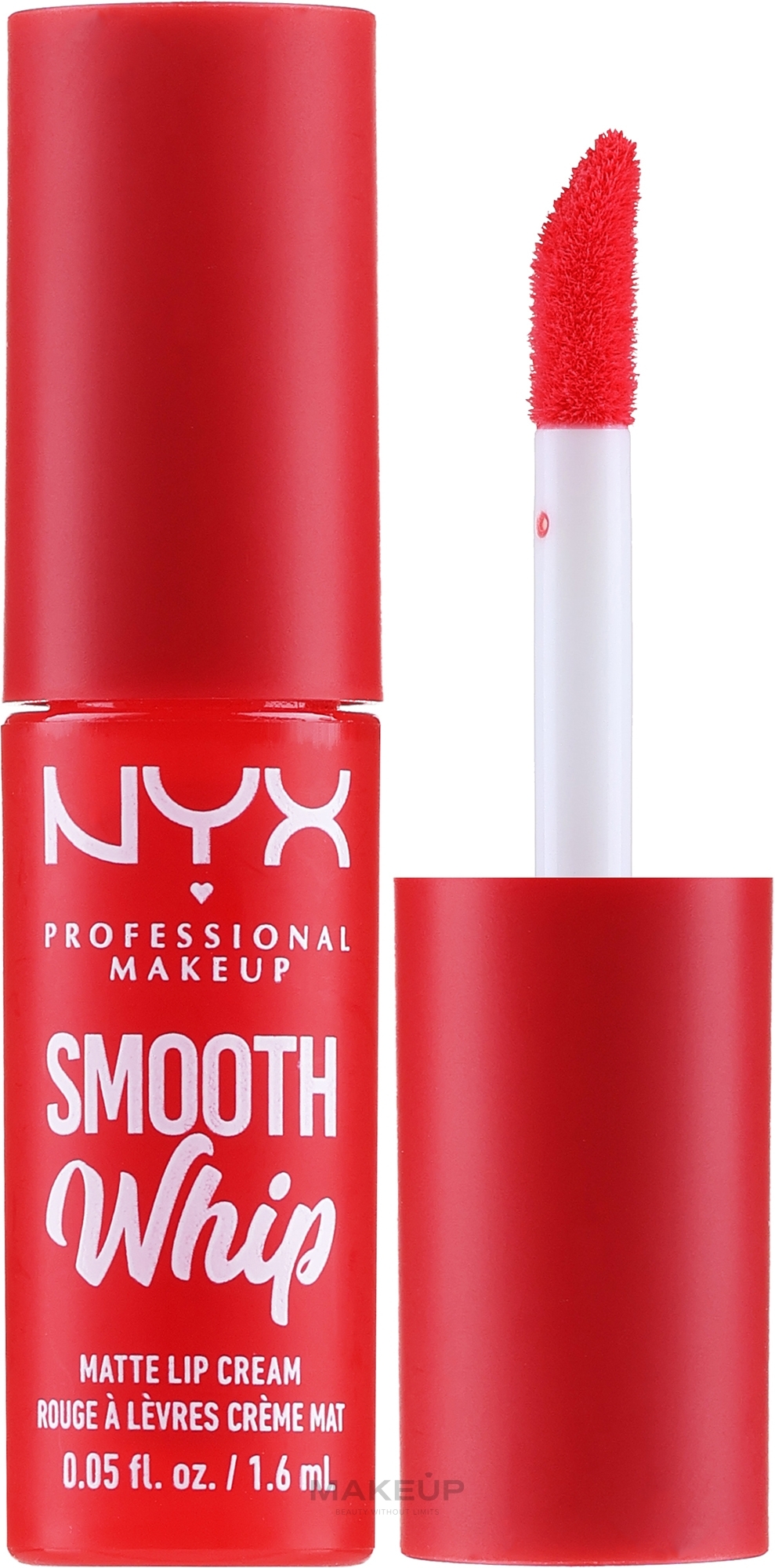 Жидкая матовая помада-крем для губ - NYX Professional Makeup Smooth Whip Matte Lip Cream (мини) — фото Cherry Creme