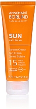 Солнцезащитный крем SPF15 - Annemarie Borlind Sun Anti Aging Sun Cream SPF 15 — фото N1