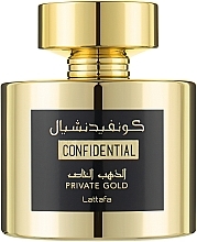 Духи, Парфюмерия, косметика Lattafa Perfumes Confidential Private Gold - Парфюмированная вода