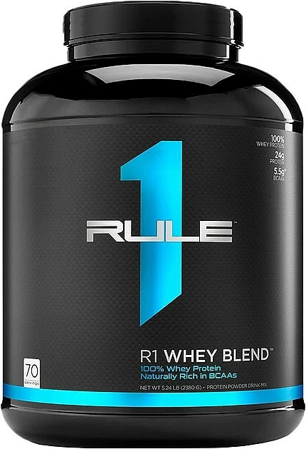 Протеин сывороточный "Ванильное мороженое" - Rule One R1 Whey Blend Vanilla Ice Cream — фото N3