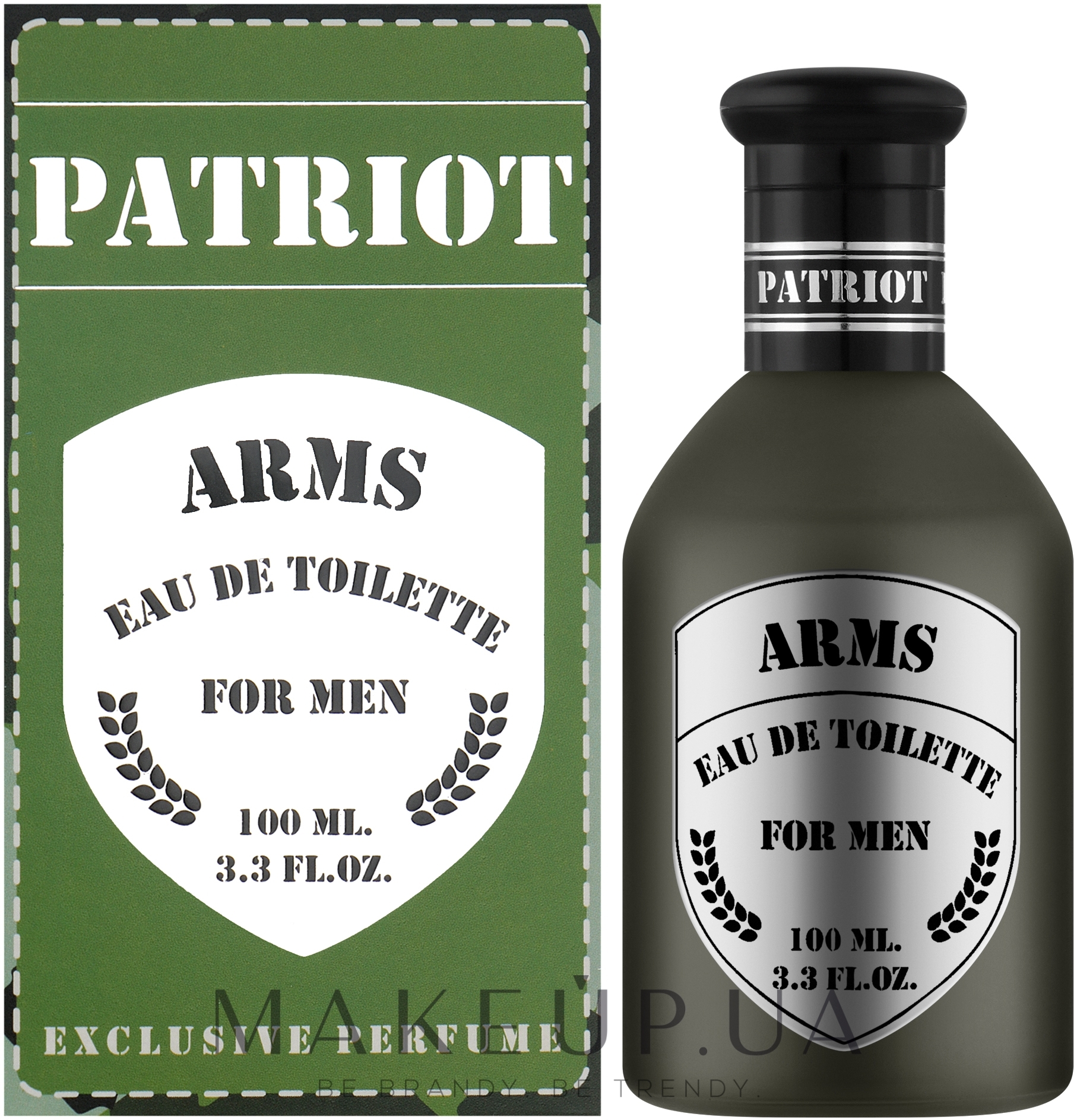 Patriot Arms - Туалетная вода — фото 100ml