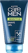 Духи, Парфюмерия, косметика Гель для бритья для чувствительной кожи - Avon Care Men Sensitive Shave Gel