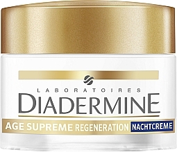 Парфумерія, косметика Крем для обличчя - Diadermine Age Supreme Regeneration Night Cream