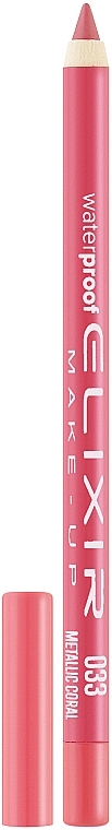 Водостойкий карандаш для губ - Elixir Make-Up Waterproof Lip Liner