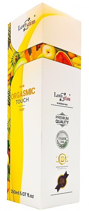 Ароматическое интимное масло "Фрукты" - Love Stim Orgasmic Touch Fruit — фото N2