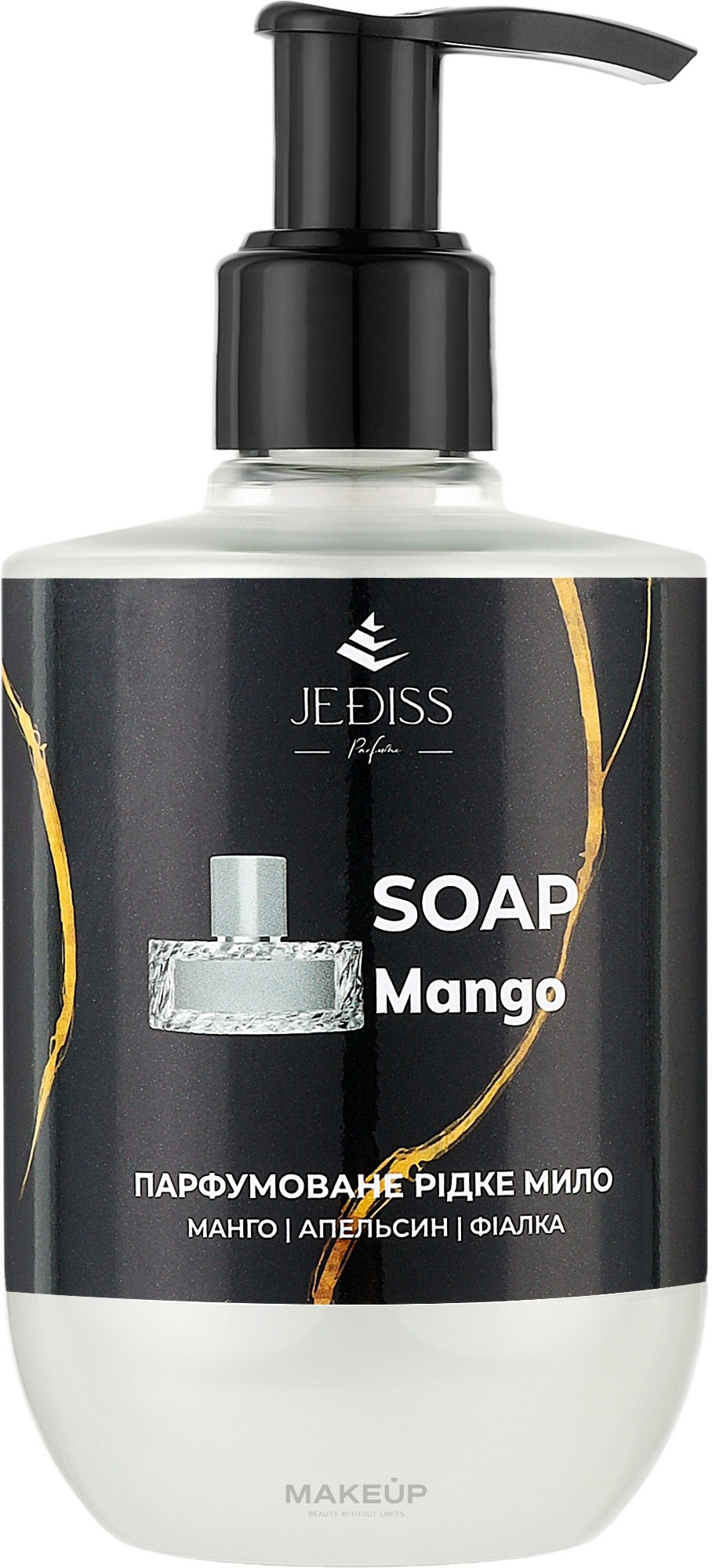 Парфюмерное жидкое мыло - Jediss Mango Soap — фото 250ml
