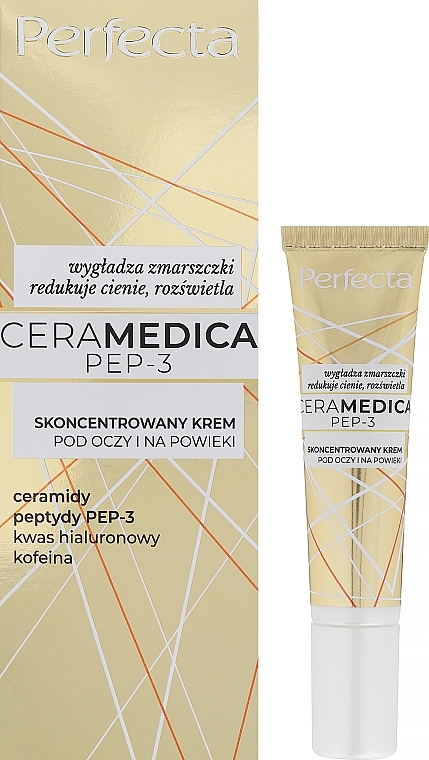 Крем для глаз и век - Perfecta Ceramedica Pep-3 Eye Cream — фото N2