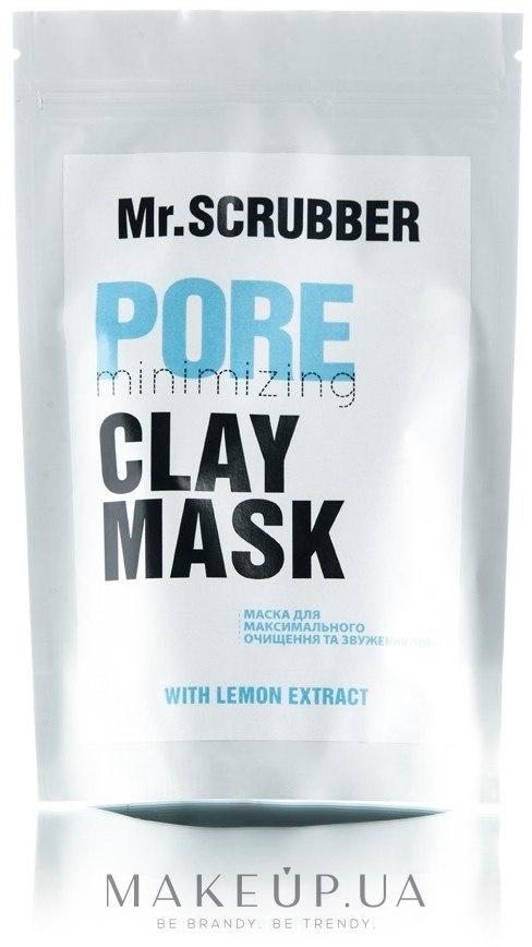 Маска для очищення і звуження пор обличчя - Mr.Scrubber Clay Mask Pore Minimizing — фото 150g