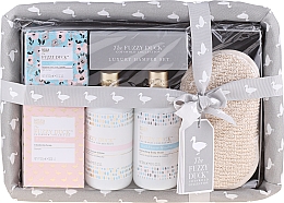 Парфумерія, косметика Набір - Baylis & Harding The Fuzzy Duck Cotswold Collection (sponge + bath soak crystals/100g + soap/200g + show/cr/300ml + b/wash/300ml)