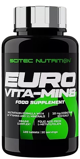 Витаминно-минеральный комплекс - Scitec Nutrition Euro Vita-Mins — фото N1