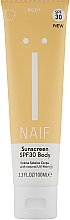 Парфумерія, косметика Сонцезахисний крем для тіла - Naif Sunscreen Body Spf30