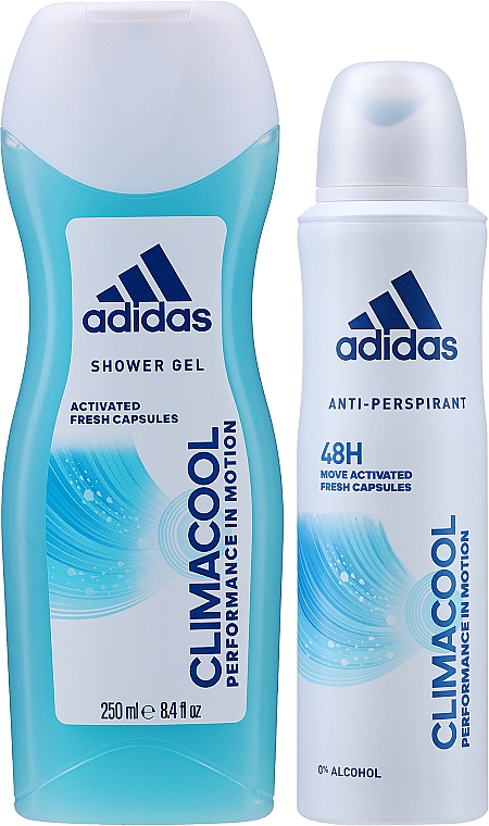 Adidas female hot sale shower gel