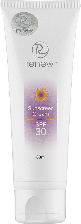 Солнцезащитный крем SPF-30 - Renew Whitening Sunscreen Cream SPF-30