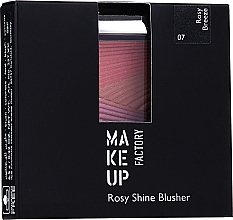 Румяна - Make Up Factory Rosy Shine Blusher  — фото N4